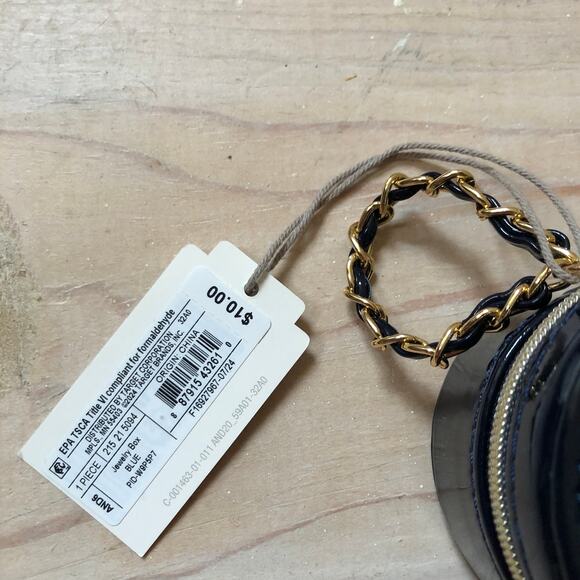 A New Day NWT Blue Heart Shaped Jewelry Organizer - Picture 4 of 8